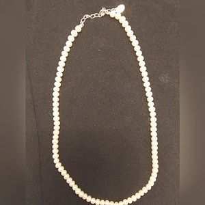 Stauer Freshwater Natural 16", Princess Length, Pearls, Button shaped.